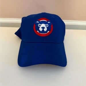 Blue Cap with Chicago Cubs Bear Logo